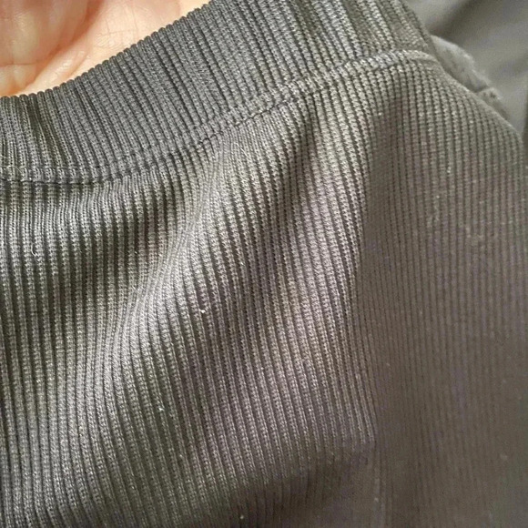 💥Love Tree Black Ribbed Flare Leggings S - Picture 5 of 8